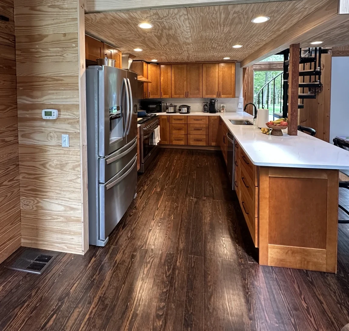 Completed kitchen installation